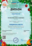 Педагогика 21 век. Пыхалов Егор. 1 место